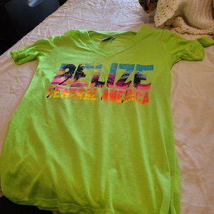 Exist Tshirt Belize Central America Women's L EUC